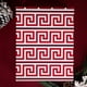 thumbnail image 4 of Papel de Regalo BIOBROWN Clave Griega Burdeos Rollo de 43x1005 cm, 4 of 7