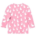 thumbnail image 5 of Blusas y camisas de manga larga con cuello redondo para niños con estampado de día de Pascua, manga 3/4/cuello redondo tres cuartos, camisa inferior y superior para niños, parte superior de poliéster, 5 of 5