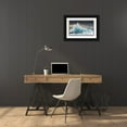 thumbnail image 3 of Pelissier, Marc 14x10 Black Ornate Wood Framed with Double Matting Museum Art Print Titled - Icy Wave, 3 of 4