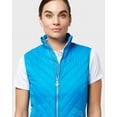 thumbnail image 3 of Callaway Women's Lightweight Chevron Quilted Golf Vest (Blue Sea Star, X-Large), 3 of 4