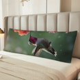 thumbnail image 4 of KLL Ultra Soft Microfiber Body Pillow Cover/Pillowcases 20"x54" with Hidden Zipper Closure-Humming Bird 1, 4 of 5