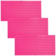 thumbnail image 1 of Wall Control 32" x 16" Horizontal Pegboard Tool Organizer, Pink (3 Pack), 1 of 8