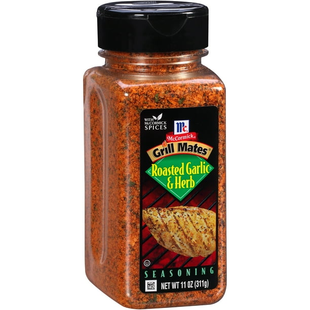 McCormick® Grill Mates® Roasted Garlic & Herb Seasoning 11 oz. Shaker