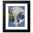 thumbnail image 2 of Hilma af Klint 12x14 Black Modern Framed Museum Art Print Titled - The Large Figure Paintings, No. 5 Group 3 (1907), 2 of 5