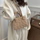 thumbnail image 5 of Bolso bandolera de piel sintética para mujer, con correa ajustable, informal, para el trabajo, viajes, compras, citas, fiestas y salidas a la playa | Elegante y ligero, 8,5 pulgadas, 5 of 6