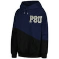 thumbnail image 2 of Women's Gameday Couture Navy/Black Penn State Nittany Lions Matchmaker Diagonal Cowl Pullover Hoodie, 2 of 4