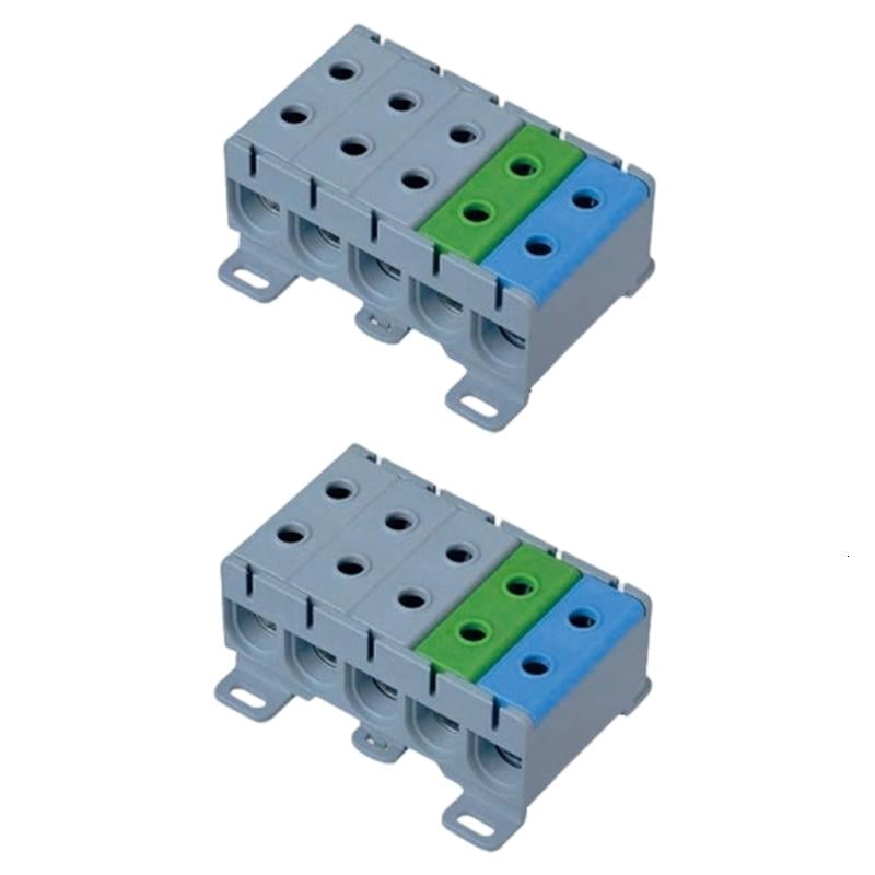 CEORPER Aluminum Distribution Guide Rail Type Junction Box Easy to Installation