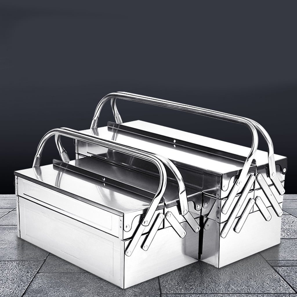 Yokua Folding Toolbox Organizers Box For Efficient Tool Storage And Easy Portability
