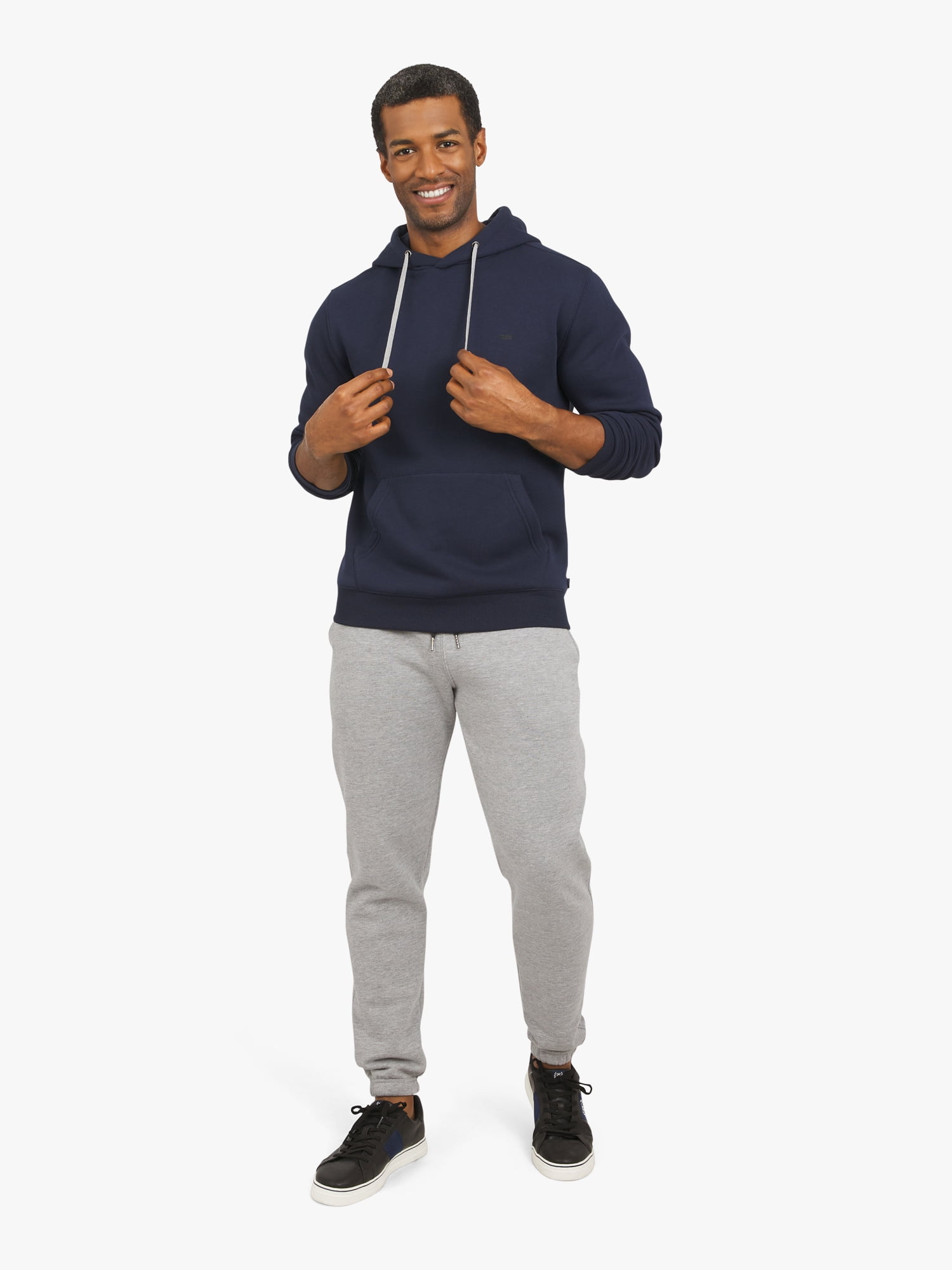 Chaps Men's & Big Men's Everyday Fleece Pullover Hoodie Sweatshirt, Sizes S-2XL