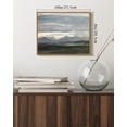 thumbnail image 6 of Drsoum Vintage Mountain Clouds Wall Art Prints Classic Retro Farmhouse Rustic Landscape Decorations for Living Room Kitchen 8x10in Natural Framed, 6 of 6