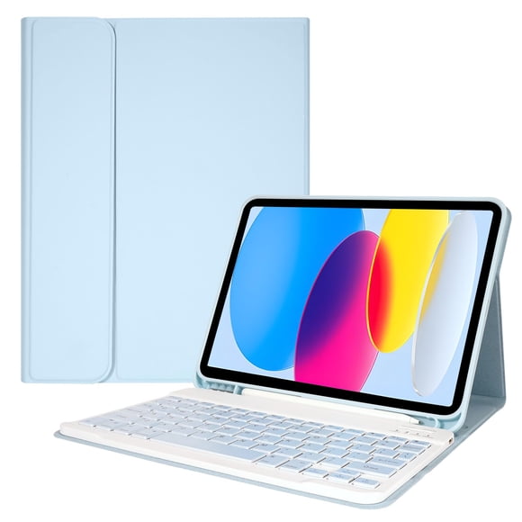 Funda con teclado Nyee para iPad de 10ª y 11ª generación, 10,9 pulgadas 2022/2025