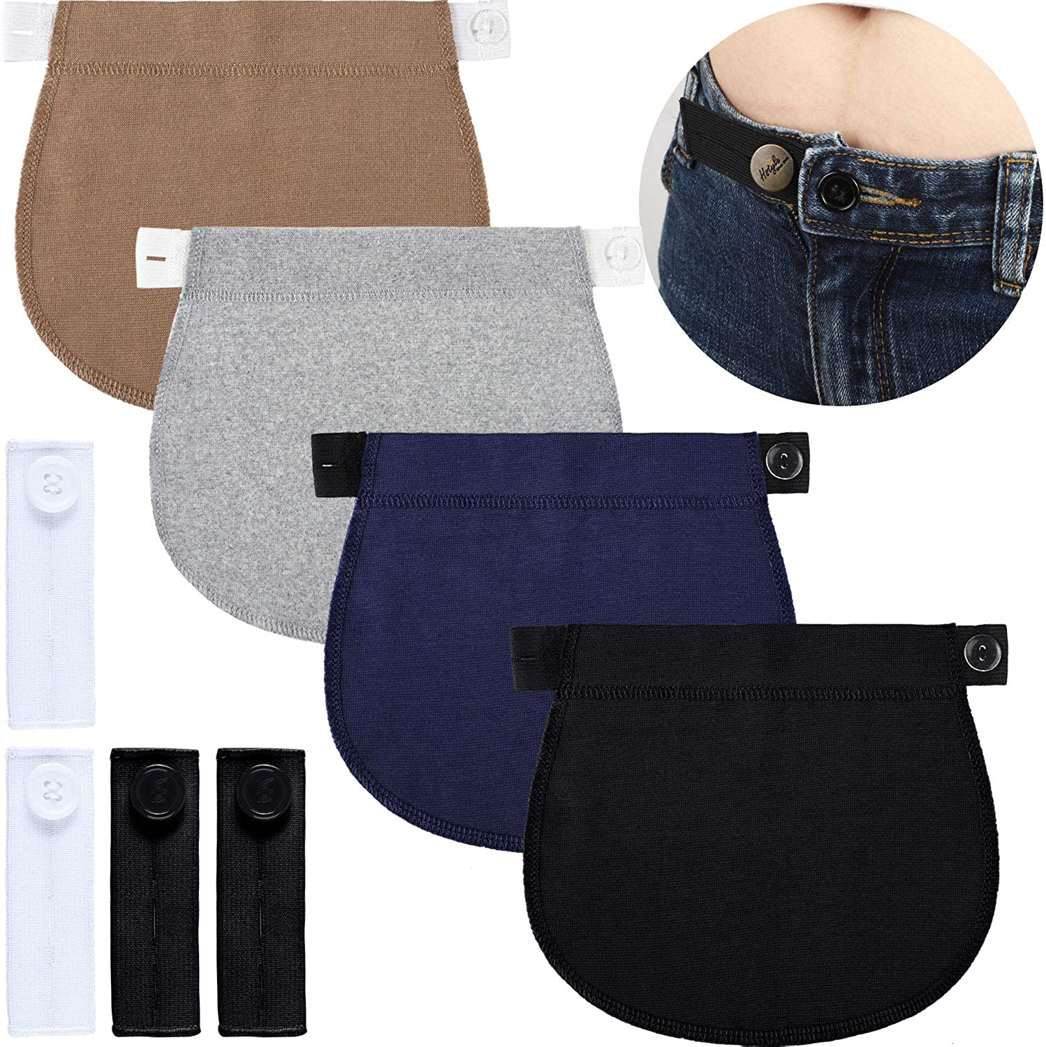 Adjustable Maternity Pants Extender 