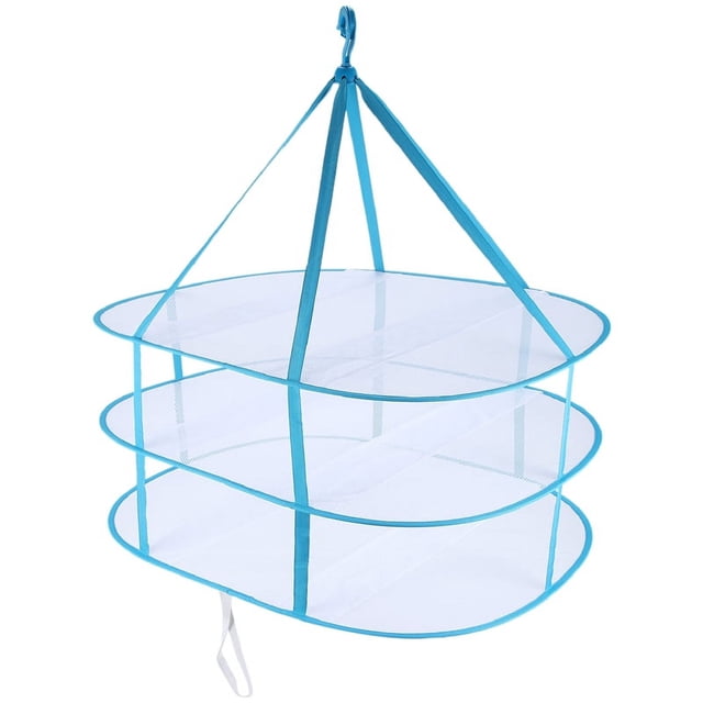 Secadora de Ropa de PortáTil de 3 Niveles, Estante de Secado de SuéTer Plegable, Estante de LavanderíA Colgante Plegable