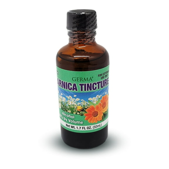 Germa Arnica Tincture. Topical Analgesic. Helps Maintain a Healthy Skin. 1.7 oz