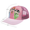 thumbnail image 2 of The Powerpuff Girls Adult Baseball Cap Adjustable Sun Visor Hat Prints Trucker Hats Skull Cap Headwear for Men Women, 2 of 6