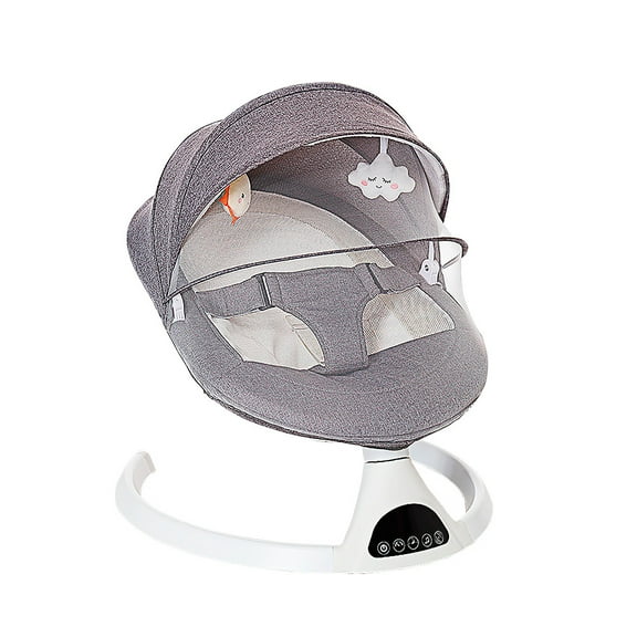 Silla Mecedora Para Bebé Gris COKIBÚ MECE-2GR