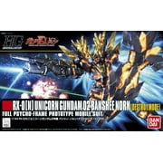 Bandai BAN2246116 No. 175 1-144 Scale Unicorn Gundam 02 Banshee Norn Destroy Mode