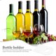 thumbnail image 2 of 2 soportes transparentes para botellas de vino, estante de exhibición para botellas de vino, soporte de almacenamiento de vino acrílico, 2 of 6