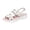 White, variant on Beach Sandals, Wedge Sandals Open Toe Sandals for Women Summer Comfortable Dressy Platform Wedges Shoes Wide Width Buckle Ankle Strap Hollow Out Beach Athletic Walking Sandal, Black 5.5