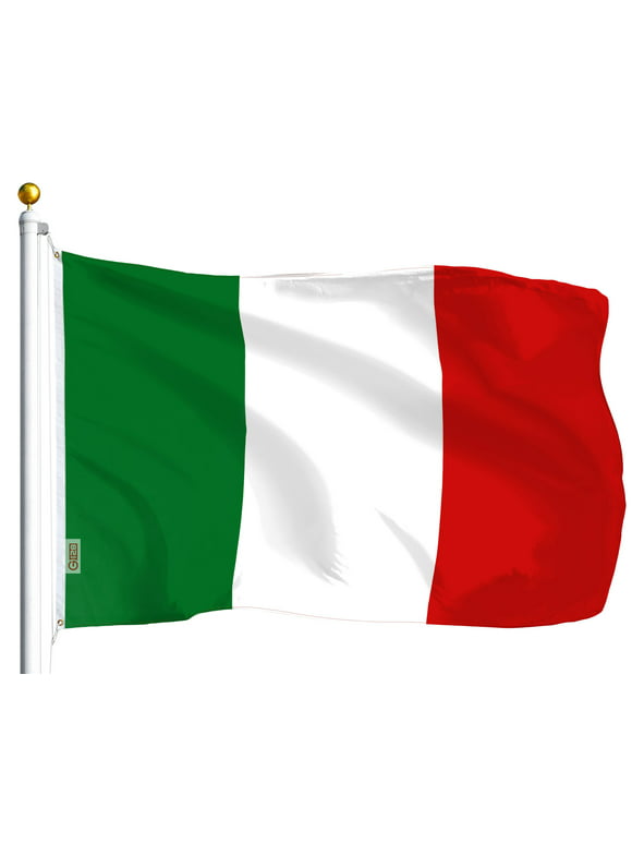 G128 - 3X5ft ITALY FLAG ITALIAN PRIDE BANNER NATIONAL FLAG W/ BRASS GROMMET USA SELLER