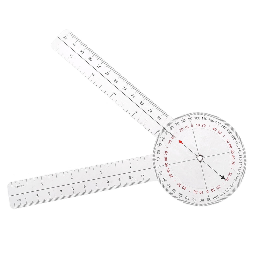13inch 33cm Goniometer Medical Joint Ruler Calibrated Orthopedics Angle