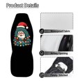thumbnail image 5 of Psesaysky Christmas Car Front Seat Covers with Santa Tree Pattern, 2-Pack Polyester Auto Covers for Cars Vans and Trucks, 5 of 7