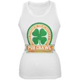 thumbnail image 1 of St. Patricks Day - St Patricks Day Pub Crawl White Juniors Tank Top, 1 of 1