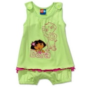 Nick Jr. - Dora the Explorer Ruffled Romper - Infant Girls