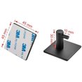 thumbnail image 2 of Ganchos de pared sin perforaciones para baño y cocina, perchas duraderas, diseño que ahorra espacio, ganchos de acero inoxidable 3M, paquete de 4, 2 of 5