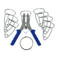 thumbnail image 1 of Mitre Spring Swpons alicates 8 abrazaderas de primavera Aruntas Mitre Cuestres Manijero sin deslizamiento fuerte para molduras Marco de imagen, 1 of 8