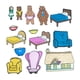 thumbnail image 2 of Figuras de historia de fieltro para niños y bebés, juguete artesanal de aprendizaje temprano, figuras de actividades para contar cuentos, regalos, 2 of 9