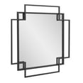 thumbnail image 2 of Tyler Dillon Black Square Geometric Iron Framed Wall Mirror - 30.25"W x 30.25"H, 2 of 8
