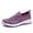 Purple, variant on GPOECD Women Shoes Casual Fashion Breathable Mesh Hollow Out Design Platform Soft Sole Lightweight Walking Sneakers Womens Shoes Black,36