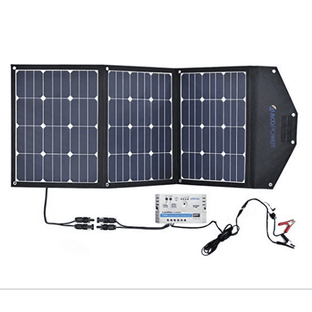 ACOPOWER LTK 105W Foldable Solar Panel Kit