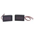 thumbnail image 1 of 3 Wire DC Digital Display Voltmeter Display 0.56 Inch LED Digital External Display Module DC 099.9V(Blue Red ), 1 of 5