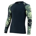 thumbnail image 3 of Mafoose Compression Long Sleeve Shirts Rash Guard Athletic T-Shirt for Sports Skull 3XL, 3 of 3
