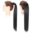 thumbnail image 3 of SEGO Clip in Ponytail Extension Wrap Around Long Straight Pony Tail Hair Synthetic Hairpiece, 3 of 6