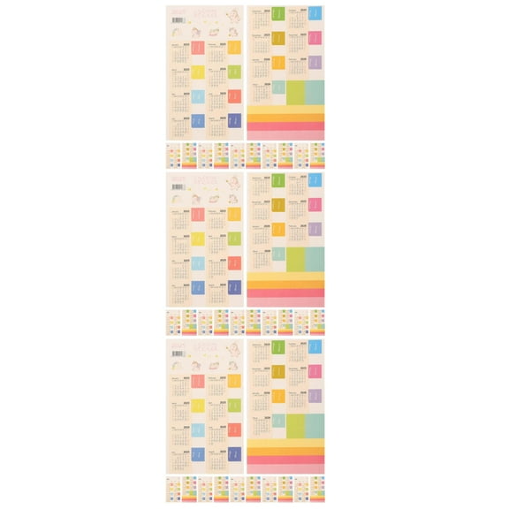 18 Sets Of Schedule Stickers Calendar Stickers Adults Schedule Calendar Stickers For Calendars Monthly Tabs For Planners Calendar Stickers Planner Diy Planner Stickers