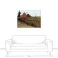 thumbnail image 3 of Creative Products Barn Field Scene 40x30 Canvas Wall Art, 3 of 5