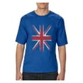 thumbnail image 1 of Normal is Boring - Big Men's T-Shirt, up to Tall Size 3XLT - Union Jack British Flag, 1 of 5