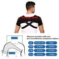 thumbnail image 6 of Adjustable Double Shoulder Support Brace, Flexible Compression Wrap Protector for Sleeping Pain Relief & Injury Preventio for Men and Women Frozen Shoulder,AC Joint,Labrum Tear, 6 of 10
