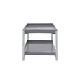 thumbnail image 6 of happimess SRK1000C Industrial Compact 10.75" 6-Pair 2-Tier Iron Shoe Rack, Gray/White, 6 of 8