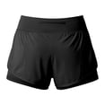 thumbnail image 4 of Kingdiese Women's Workout Shorts For Tennis Gym Running Yoga Breathable Loose Fit Activewear Bottoms Shorts Size M, 4 of 9