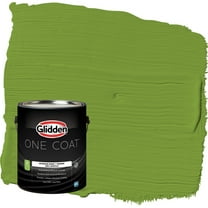 Glidden One Coat Antique Moss / Green Eggshell Interior Paint with Primer, 1 Gallon