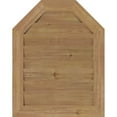 thumbnail image 4 of 20"W x 12"H Octagonal Top Gable Vent (25"W x 17"H Frame Size): Unfinished, Non-Functional, Smooth Western Red Cedar Gable Vent w/ Decorative Face Frame, 4 of 12