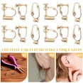 thumbnail image 2 of SHISUYAN 30pcs Clip On Earrings Converters Screw Earring Clips for Non-Pierced Ears, 2 of 8