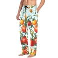 thumbnail image 2 of FORMRS Mens Pajama Pants with Pockets Soft Cotton Sleepwear Lounge Bottoms, Sizes S-2XL, Colorful Tomatoes, 2 of 7