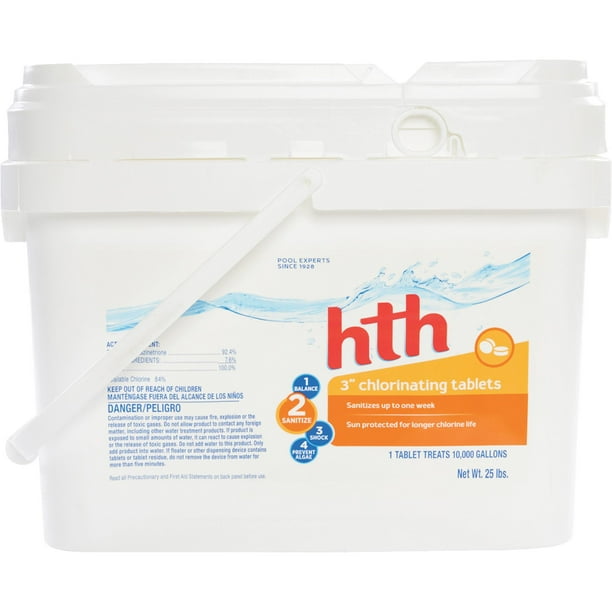 HTH 3 In. Chlorine Tablet