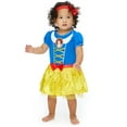 thumbnail image 2 of Disney Princess Snow White Infant Baby Girls Dress and Headband Newborn to Infant, 2 of 5
