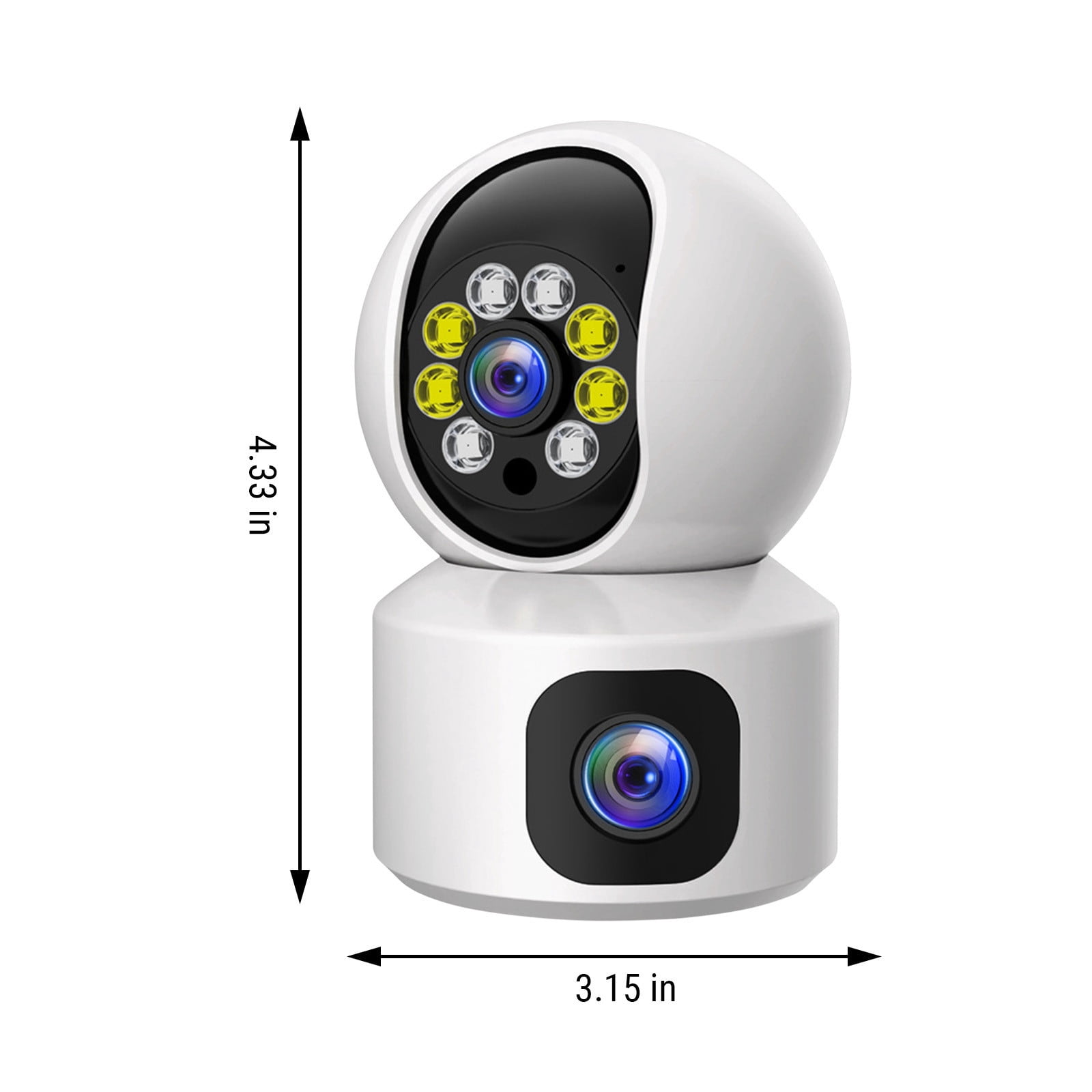 AZXY Wireless Security Camera,Smart Security Cameras,1080p Hd Night Vision Wifi Indoor Security Cameras,Mini Hidden Smart Pet Monitors for Home
